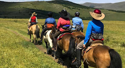 horse riding in mongolia provides an authentic experience to explore the steppes.